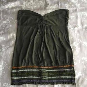 Charlotte Russe | Olive Tube Top